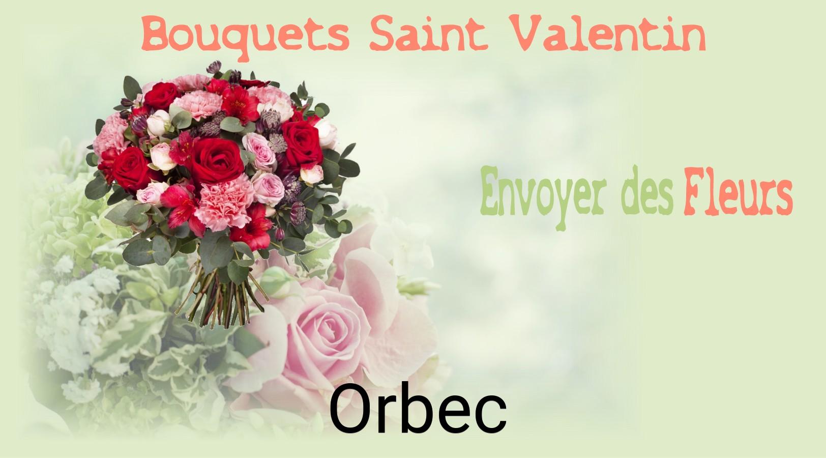 Roses de Saint-Valentin livrées à Orbec